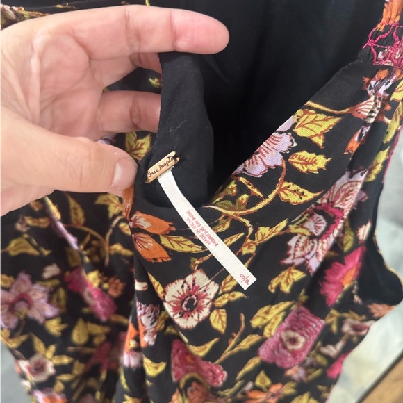 Free People Oh Baby Cotton Printed Floral Deess - Picture 5 of 5